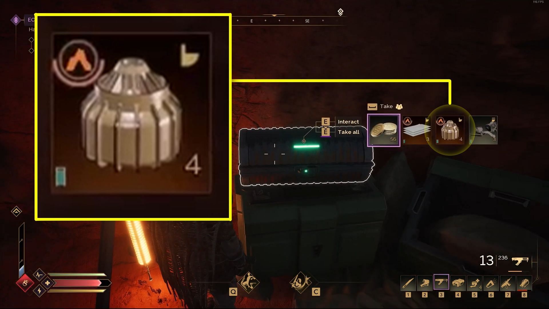 Imperial Testing Stations, especially Testing Station #2, often contains advanced materials (Image via Funcom)